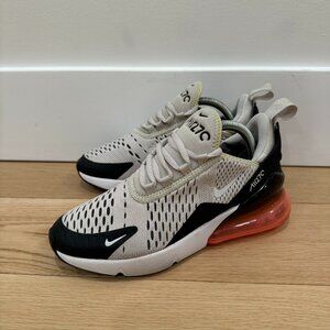 Nike Air Max 270 OG Light Bone Hot Punch 943345-002 Size 4Y